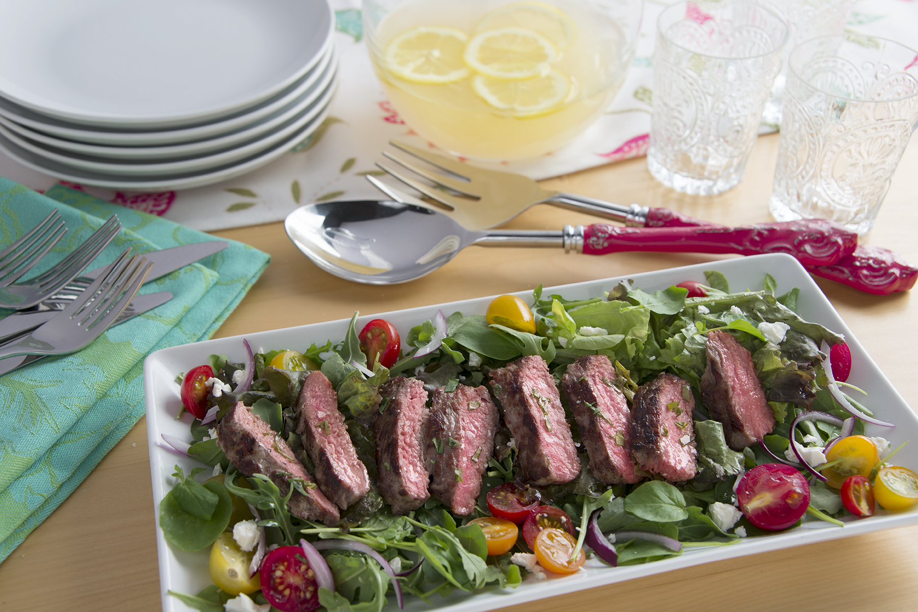 minute steak salad